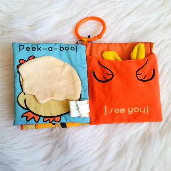B Toys by Battat Peek-A-Book Baby Toy - Picture 4 of 7